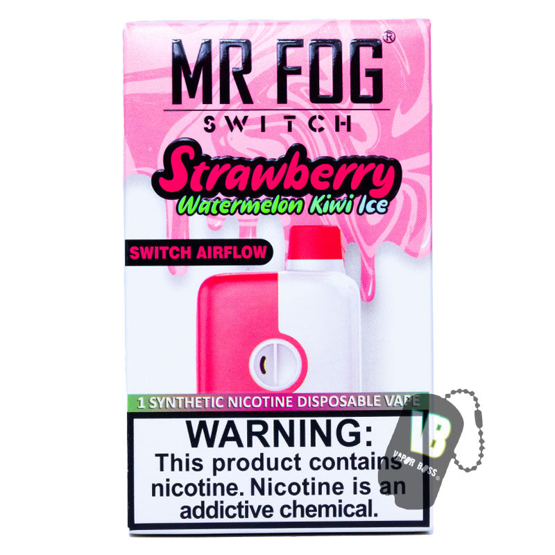 Mr Fog Switch Strawberry Watermelon Kiwi Ice