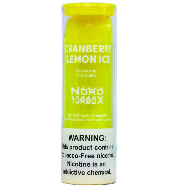 Nord Turbo X Cranberry Lemon Ice