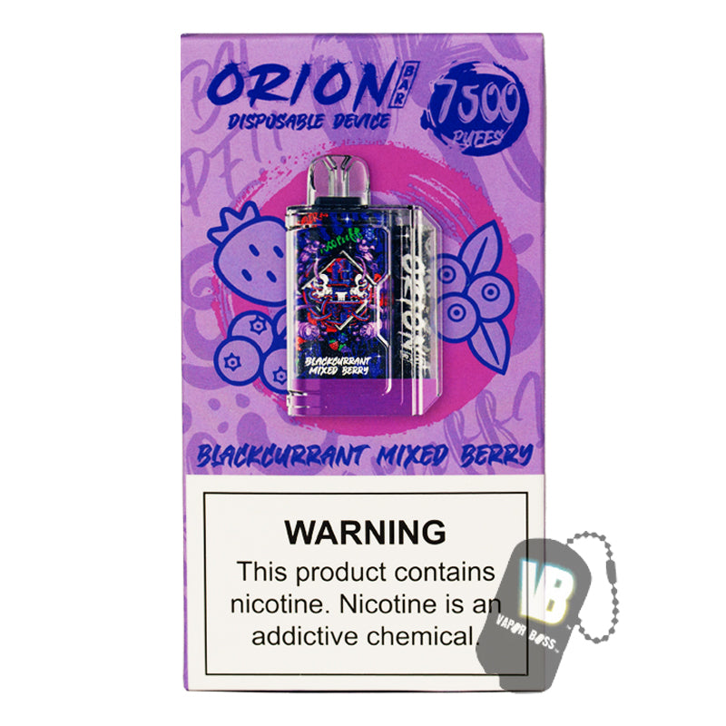 Orion Bar Blackcurrant Mixed Berry 7500