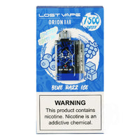 Orion Bar Blue Razz Ice | $10.99 | Orion Bar Blue Razz Ice | $10.99 |