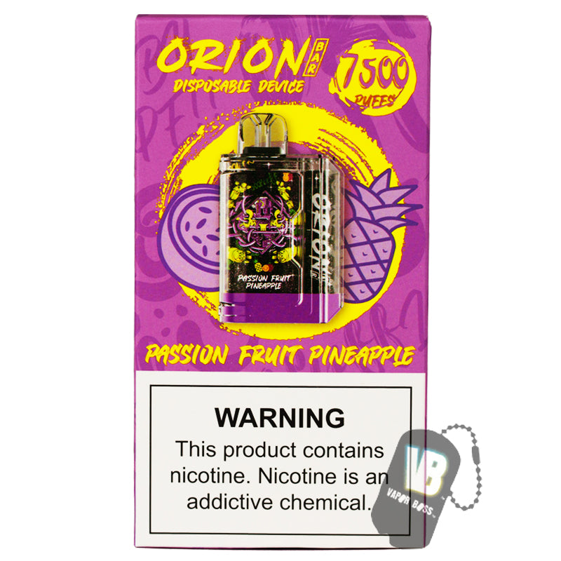 Orion Bar Passion Fruit Pineapple 7500