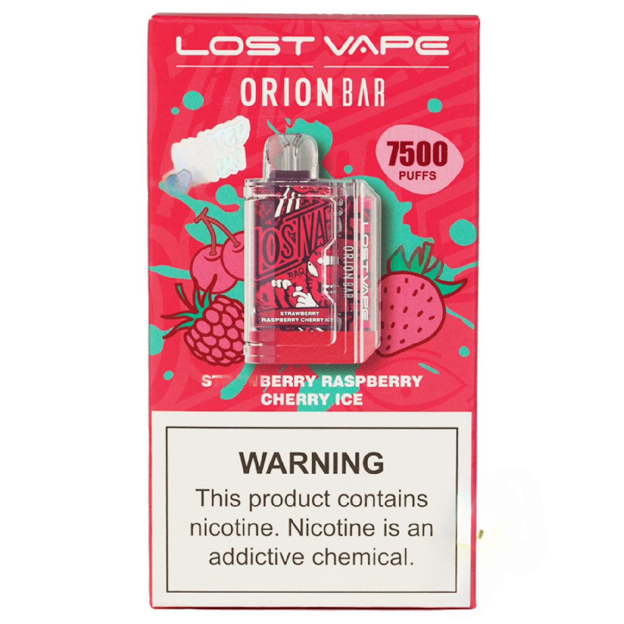 Orion Bar Strawberry Raspberry Cherry Ice | $10.99 | Twelve Tribes Orion Bar Strawberry Raspberry Cherry Ice | $10.99 | Twelve Tribes