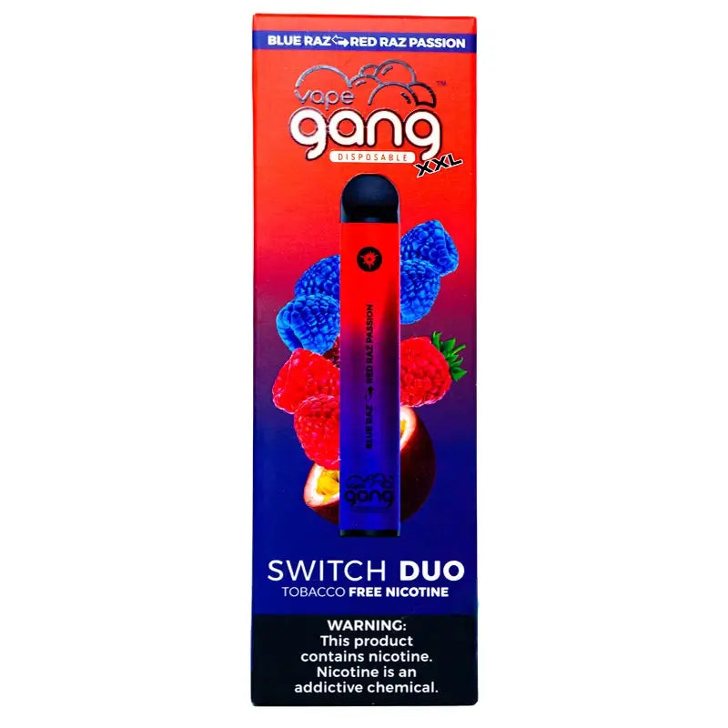 Vape Gang XXL Switch Duo Blue Raz Red Raz Passion