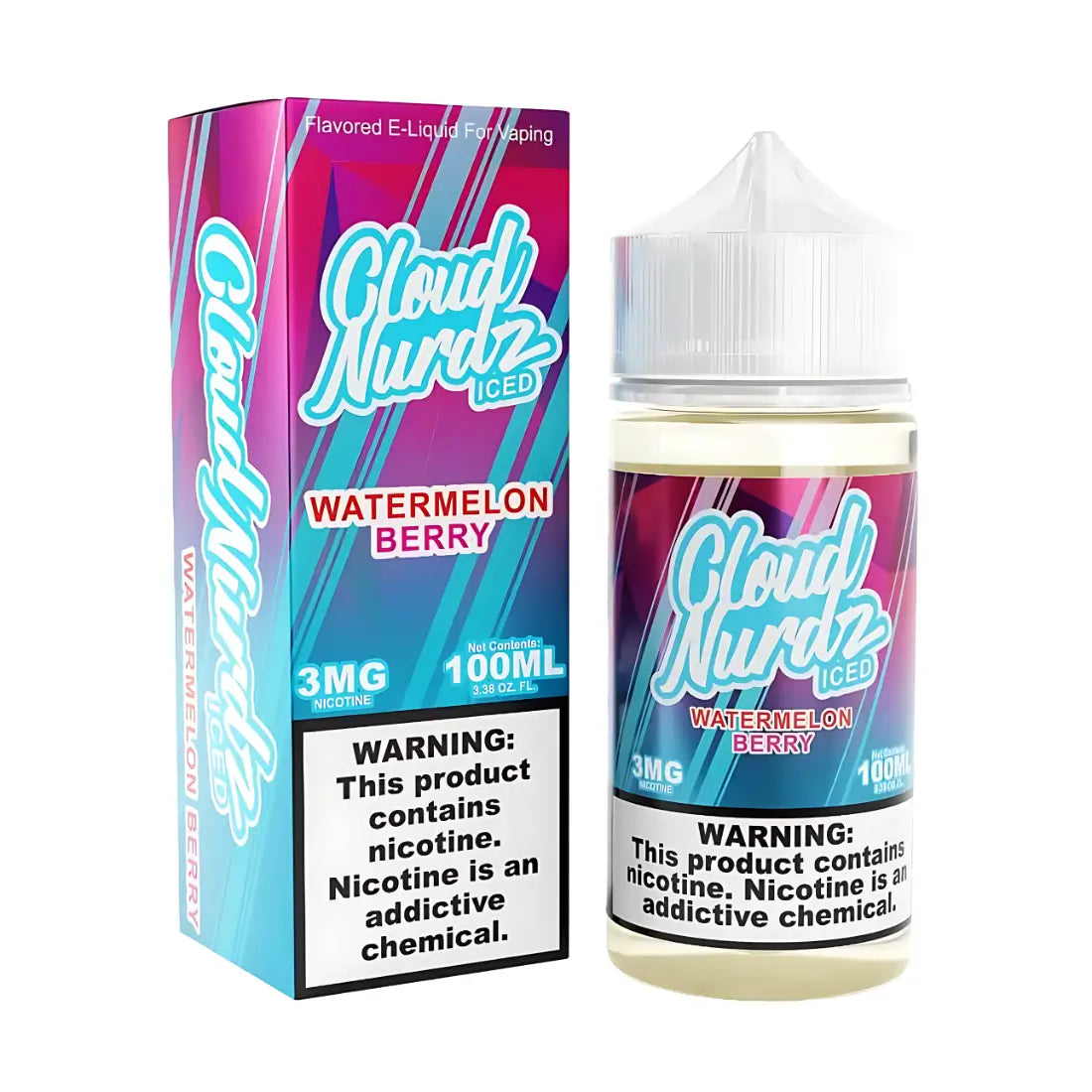 Cloud Nurdz Watermelon Berry Iced 