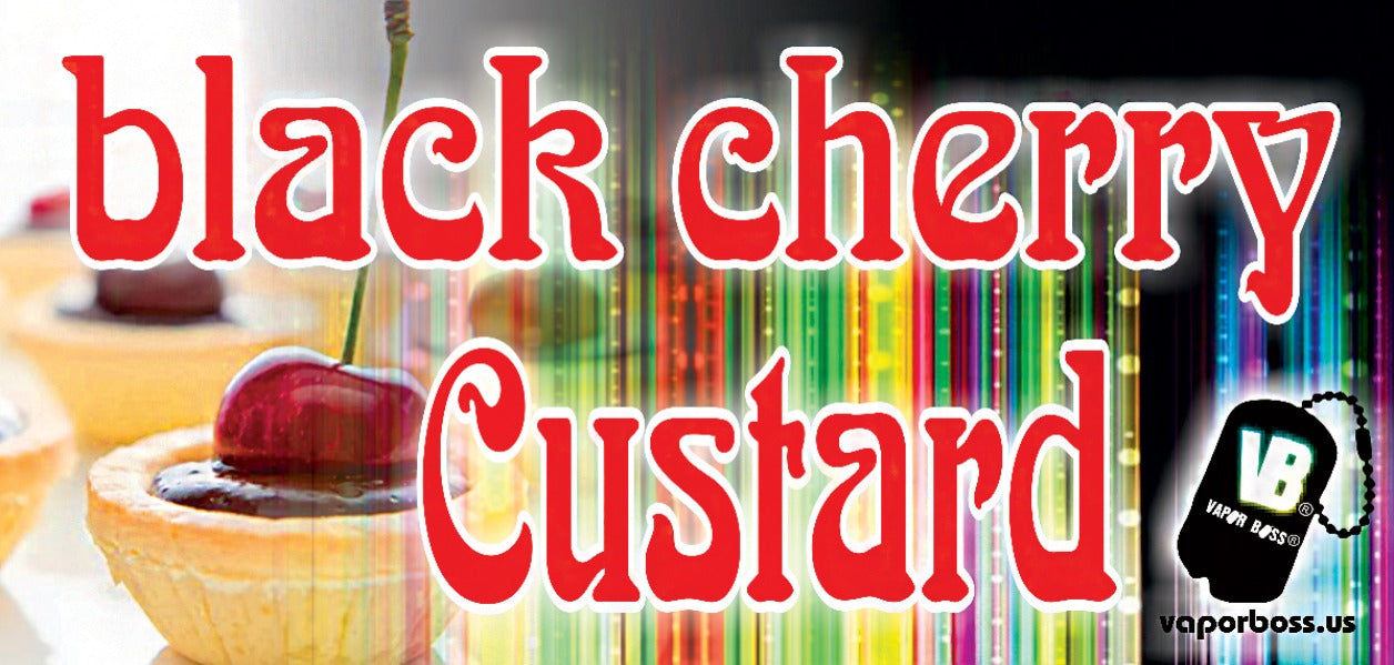 Black Cherry Custard