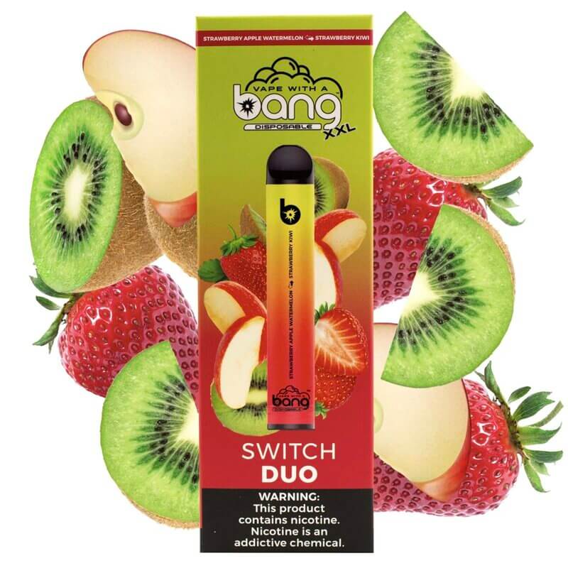 Bang XXL Switch Duo Strawberry Apple Watermelon Kiwi