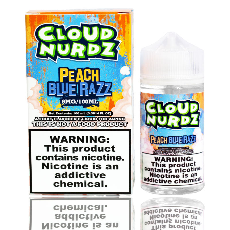 Cloud Nurdz Peach Blue Razz