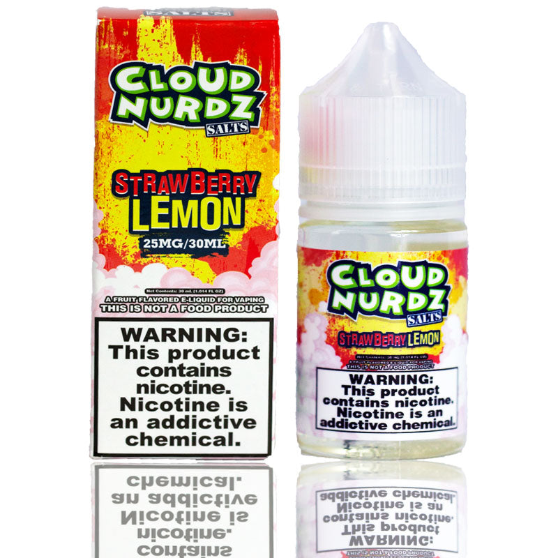 Cloud Nurdz Strawberry Lemon Salt Nic