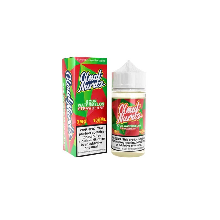 Cloud Nurdz Sour Watermelon Strawberry