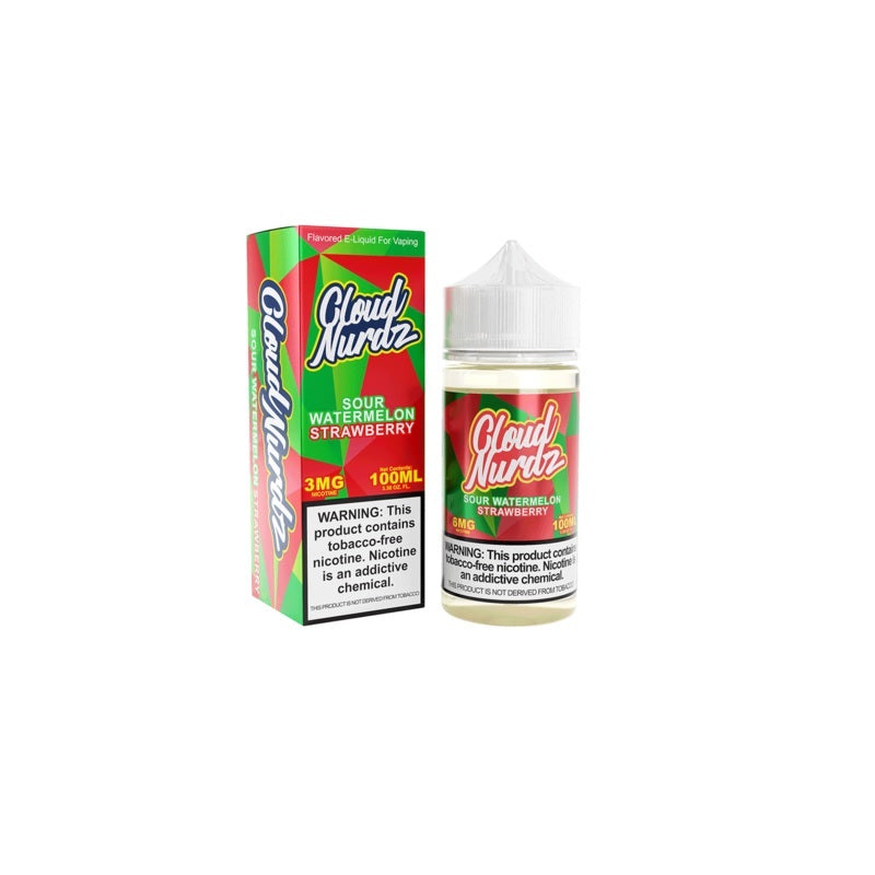 Cloud Nurdz Sour Watermelon Strawberry | $10.99 Cloud Nurdz Sour Watermelon Strawberry | $10.99