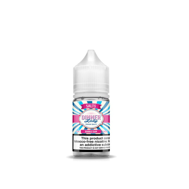 Bubblegum 30ml TF Nic Salt Vape Juice - Dinner Lady Salts