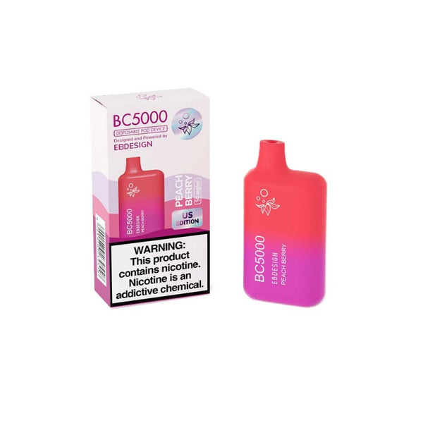 EB Design BC5000 Disposable Vape | $13.75 | 5000 Puffs