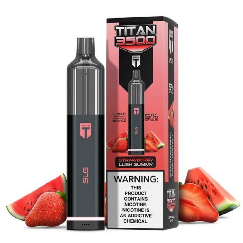 Titan 3500 Strawberry Lush Gummy