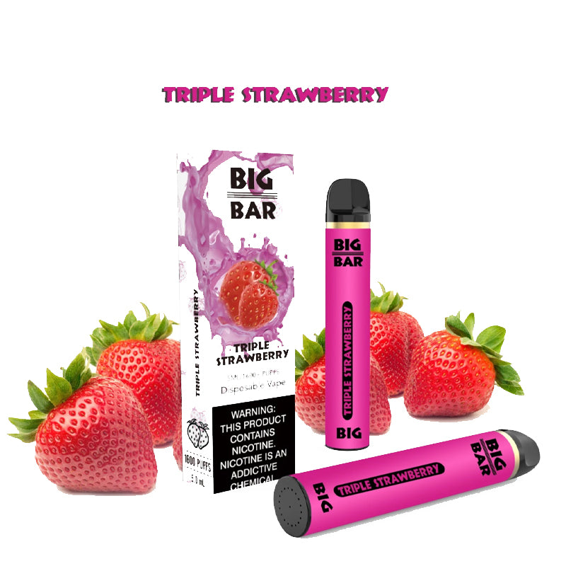 big bar triple strawberry