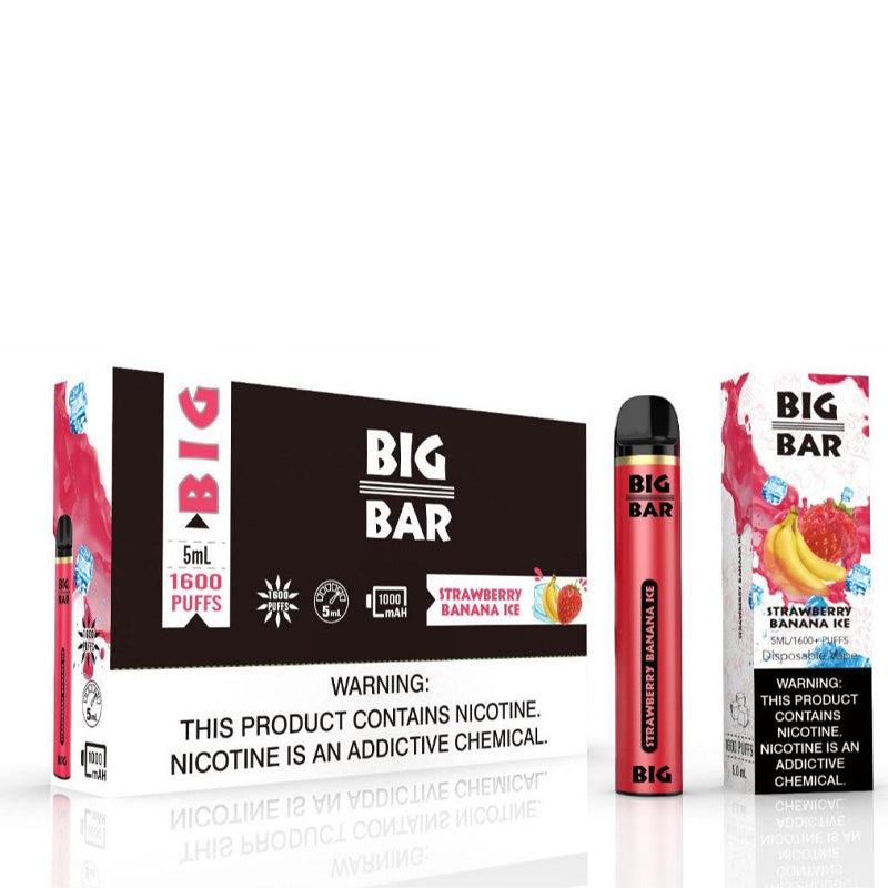 Big Bar Disposable | 1600 Puffs | $9.99 (100% Authentic ) Big Bar Disposable | 1600 Puffs | $9.99 (100% Authentic )