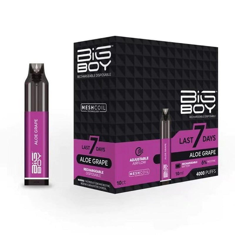 Big Boy Rechargeable & Big Boy Disposable Vape | 4000 Puffs