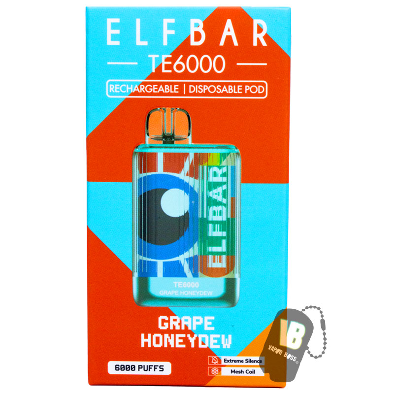 Elf Bar TE6000 Grape Honeydew