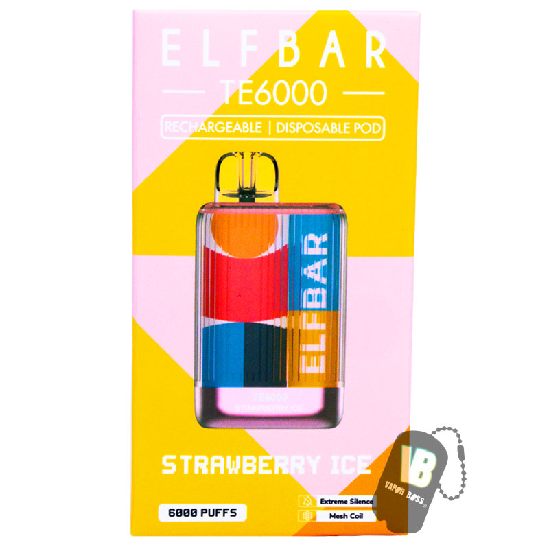 Elf Bar TE6000 Strawberry Ice