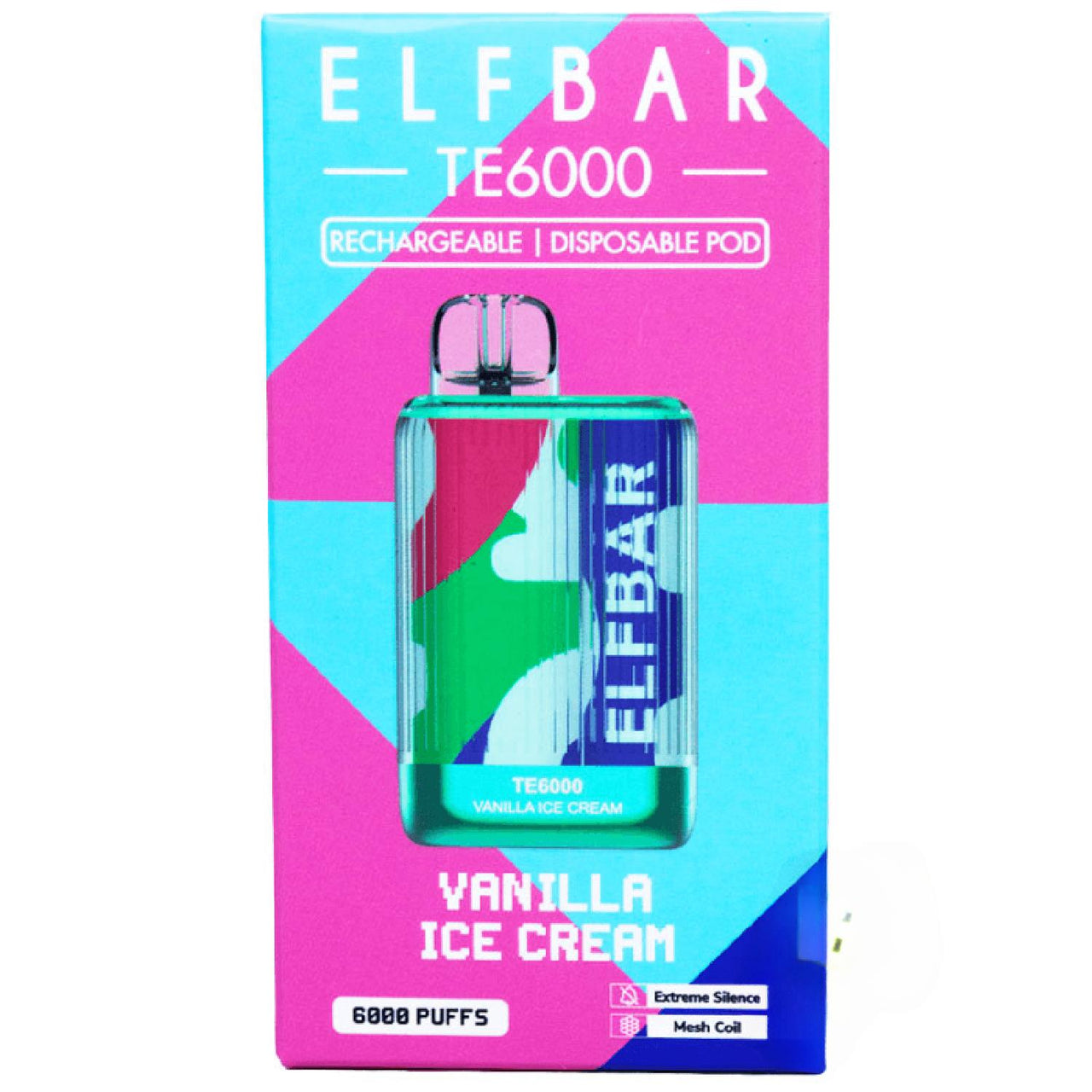 Elf Bar TE6000 Disposable Vape | 6000 Puffs | 14mL | $19.00 Elf Bar TE6000 Disposable Vape | 6000 Puffs | 14mL | $19.00