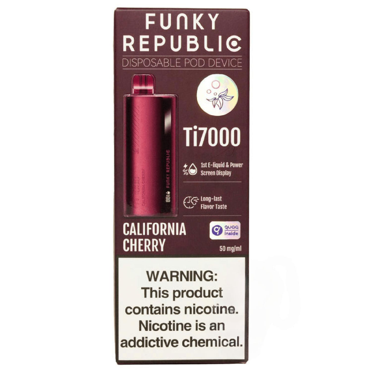 Funky Republic - $11.99 | Ti7000 Disposable Vape Funky Republic - $11.99 | Ti7000 Disposable Vape