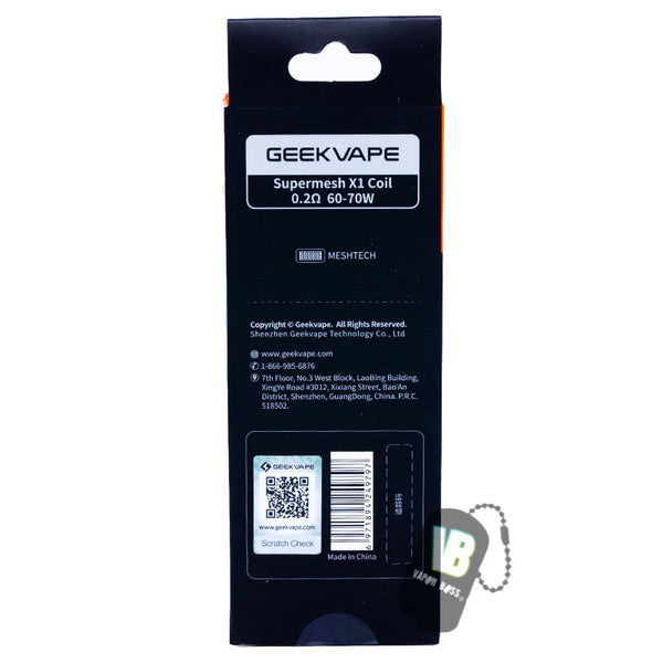GeekVape Super Mesh Coils | 5 Pack | $10.88 | VaporBoss