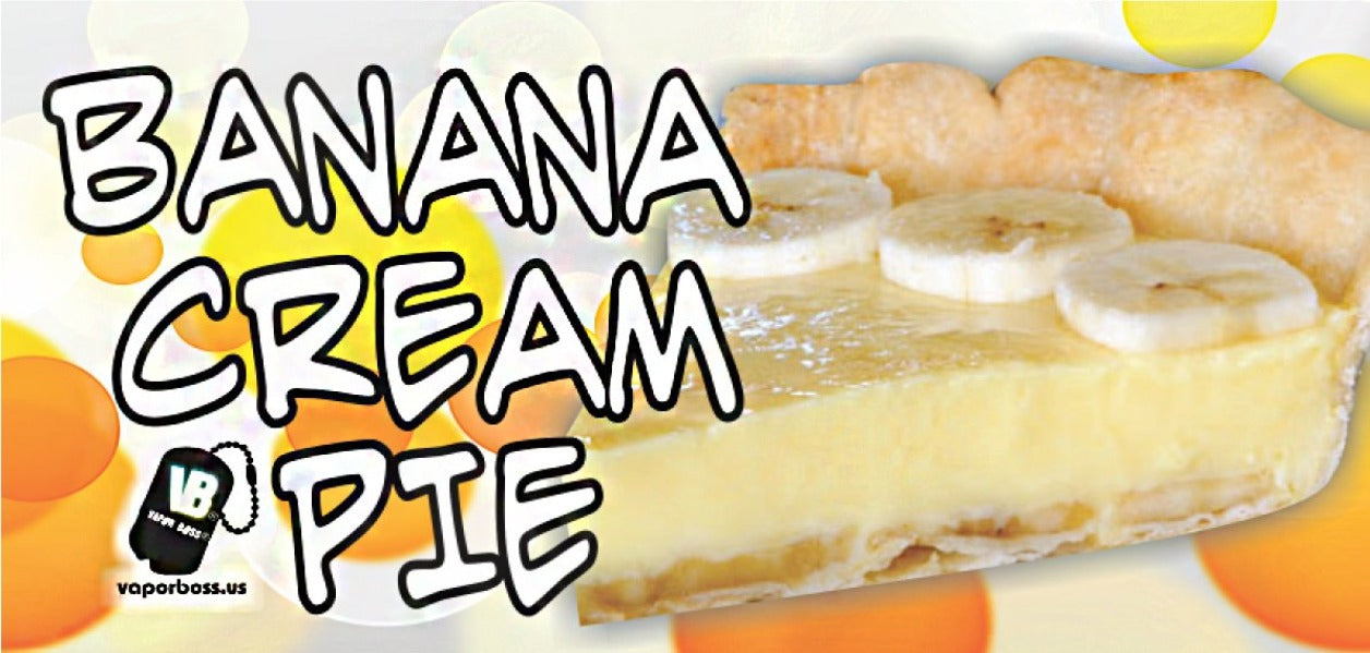 Banana Cream Pie | E-Liquid 60ml & 450ml | $19.00