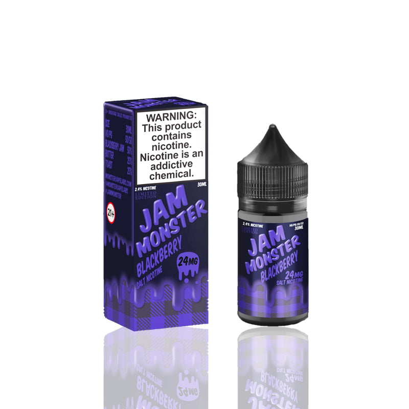 Jam Monster Blackberry Salt | $10.99 - Fast Shipping Jam Monster Blackberry Salt | $10.99 - Fast Shipping