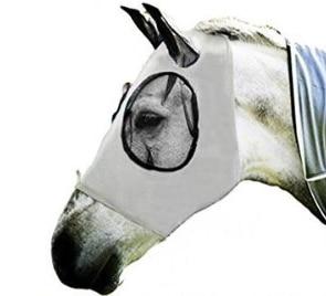 Nobel Steed Grey Horse Fly Mask With Ear