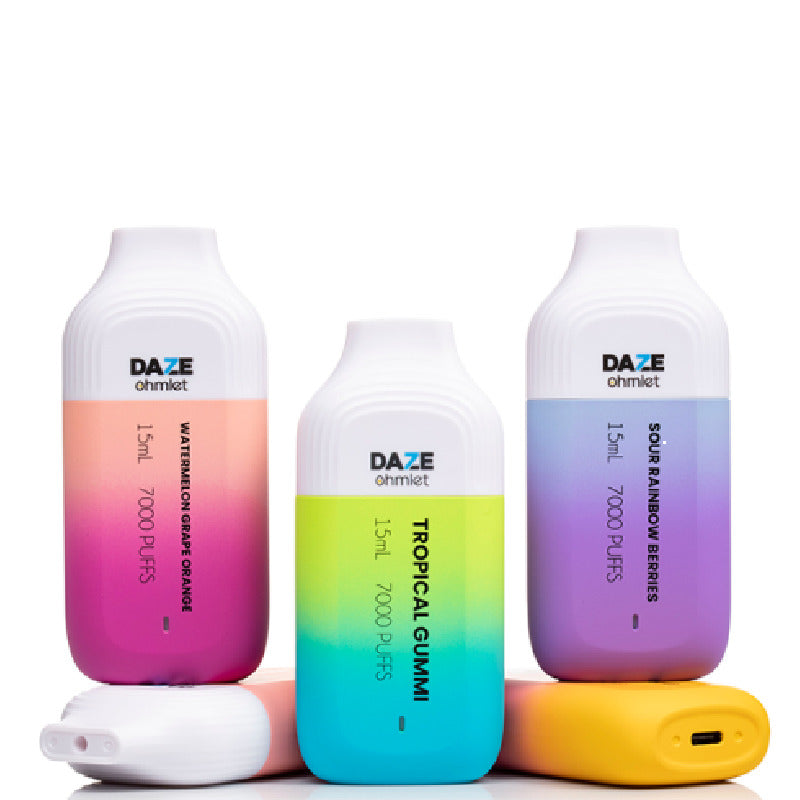 Vape Like A Professional With 7 Daze Ohmlet Disposable Vape!