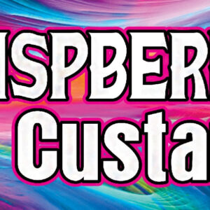 Raspberry Custard