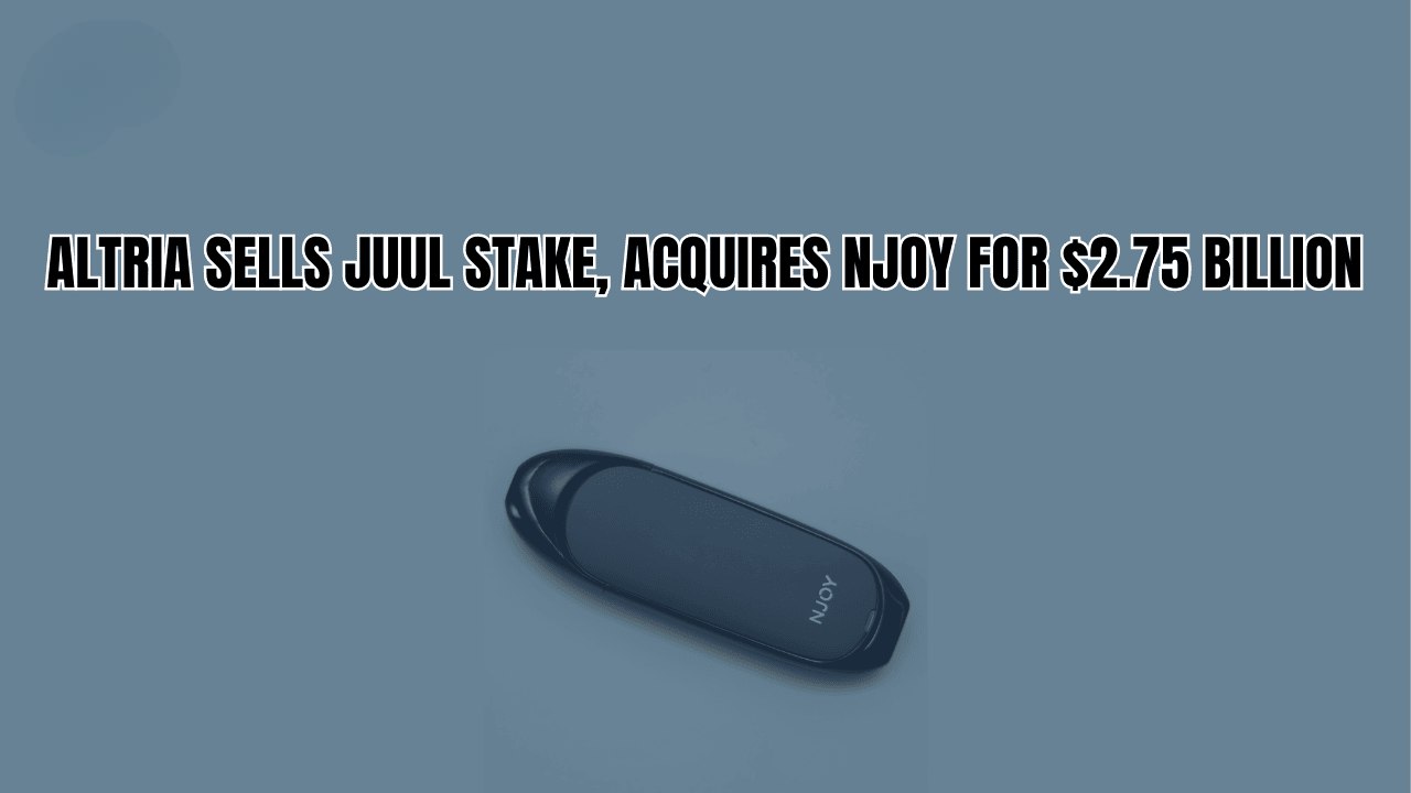Altria Sells Juul Stake, Acquires NJOY for $2.75 Billion