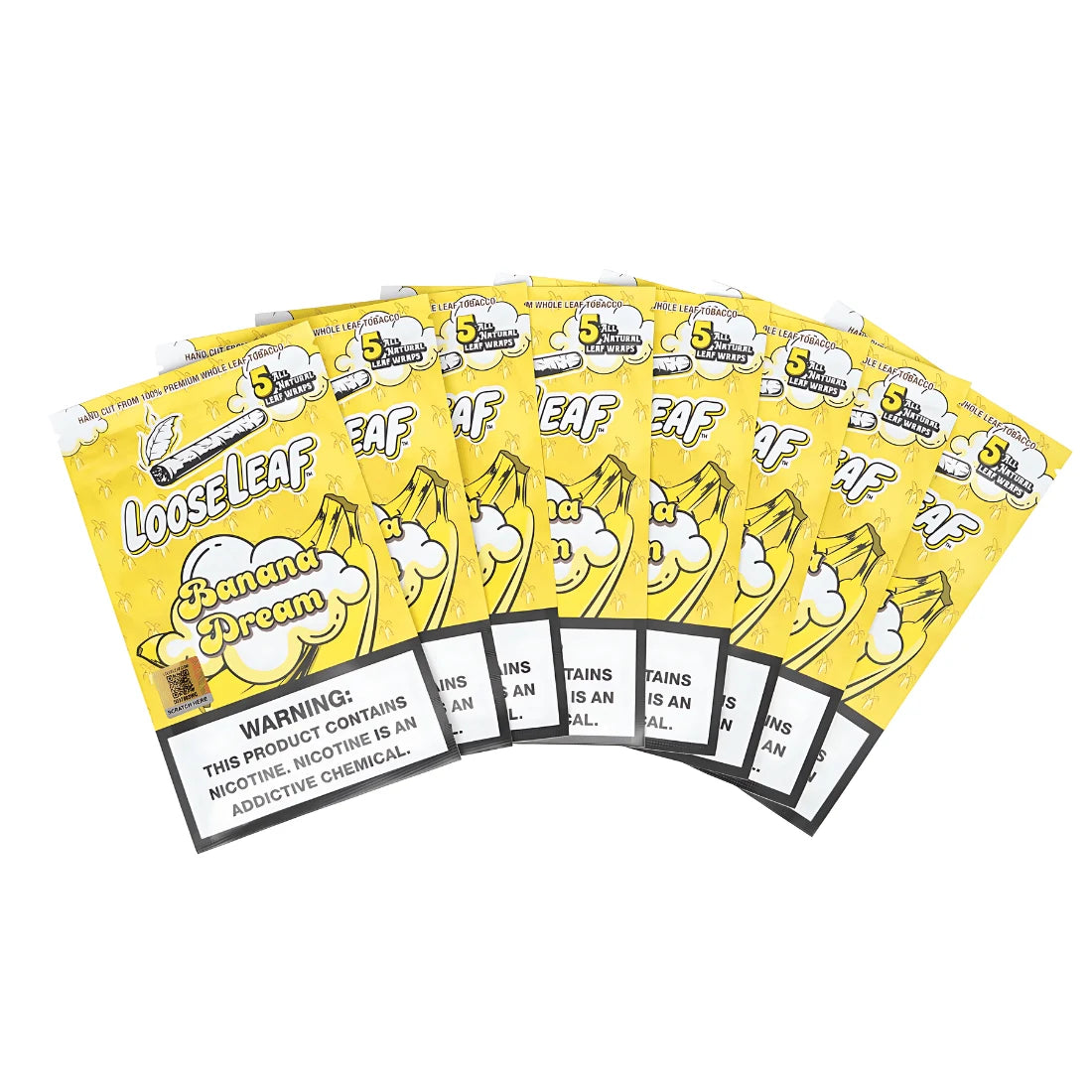 Banana Dream Looseleaf 5-Pack Wraps