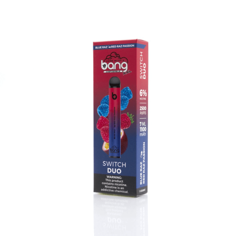 Bang XXL Switch Duo Blue Razz/Red Razz Passion