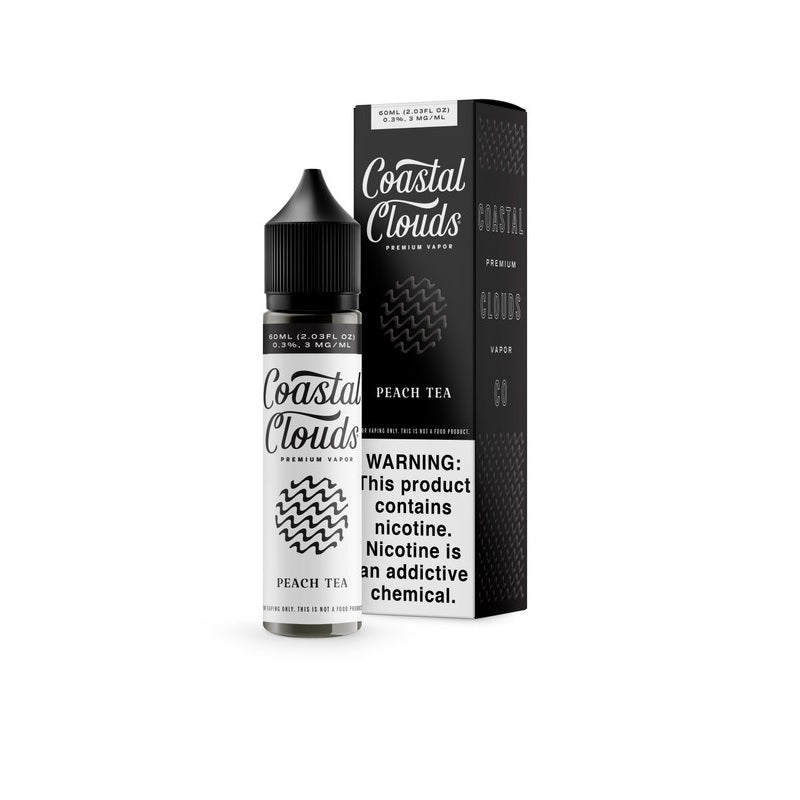 Coastal Clouds Premium E-juice For Perfect Throat Hits - 28+ Flavors