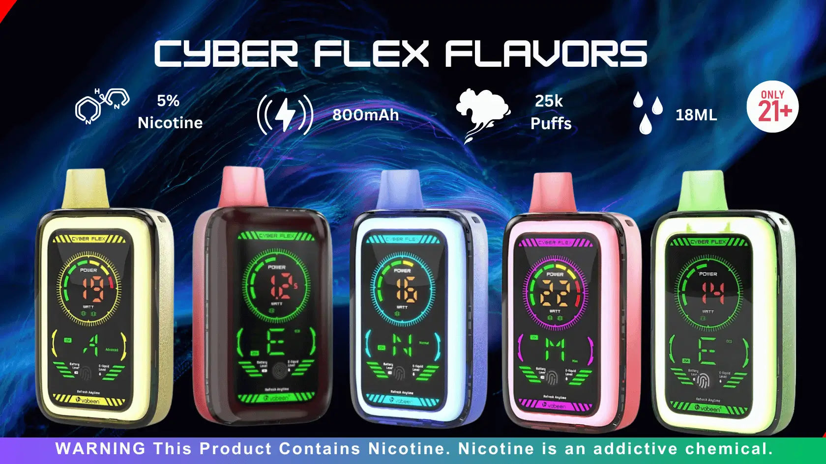 Cyber Flex Flavors