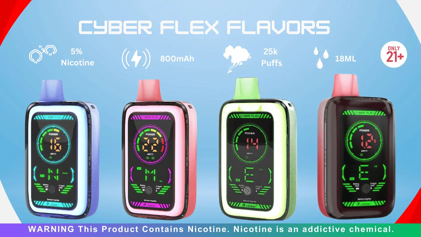 Cyber Flex Flavors