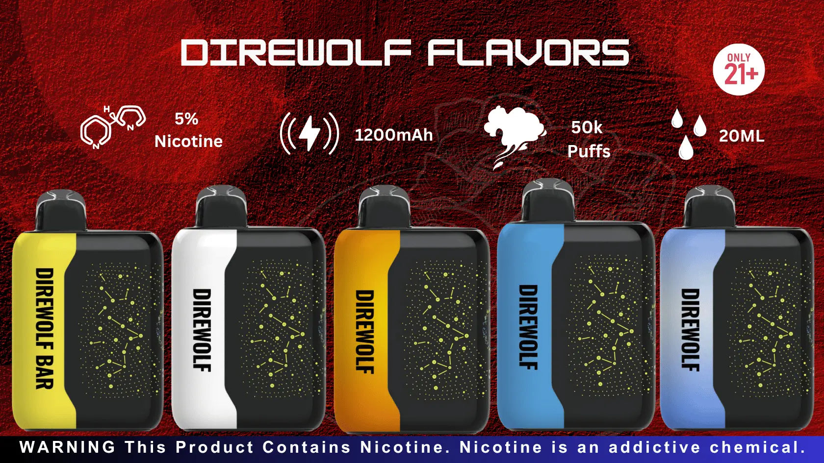 DireWolf Vape Flavors