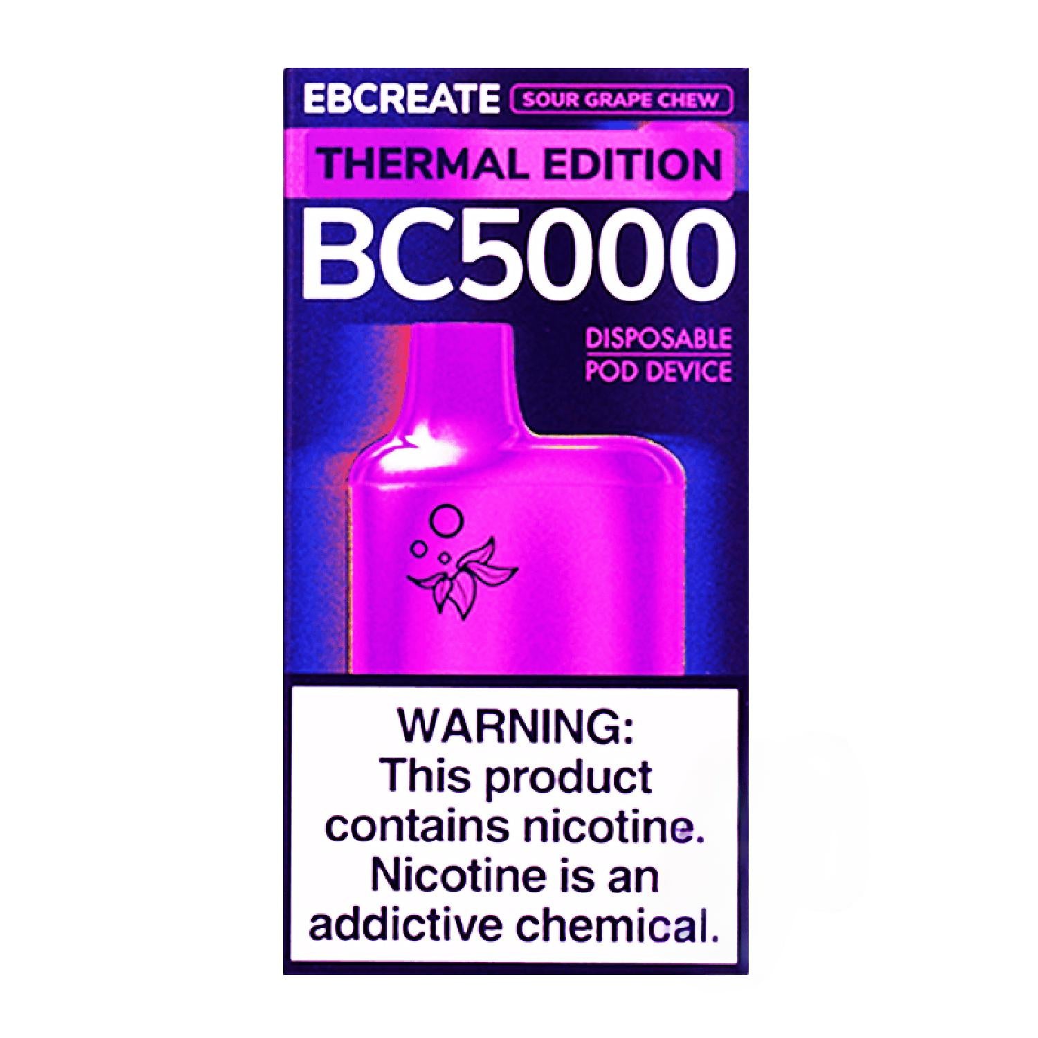 EBCreate EBDesign BC5000 Thermal Edition Sour Grape Chew