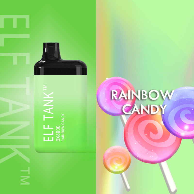 Elf Tank Rainbow Candy