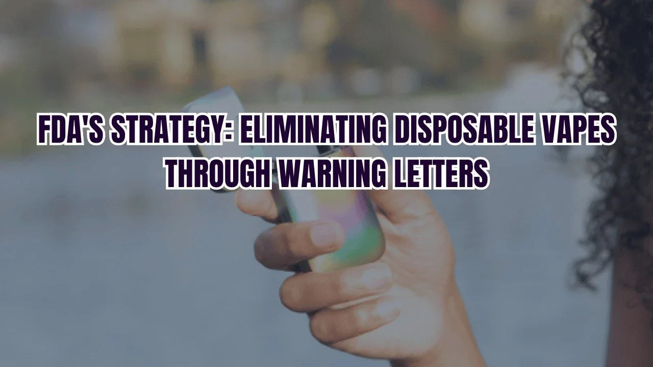 Disposable Vapes Through Warning Letters