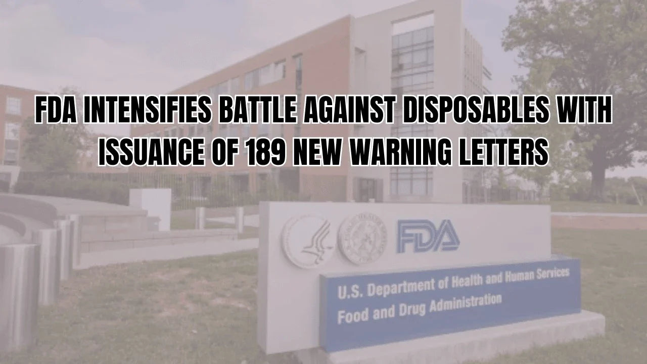 FDA Intensifies Battle Against Disposables