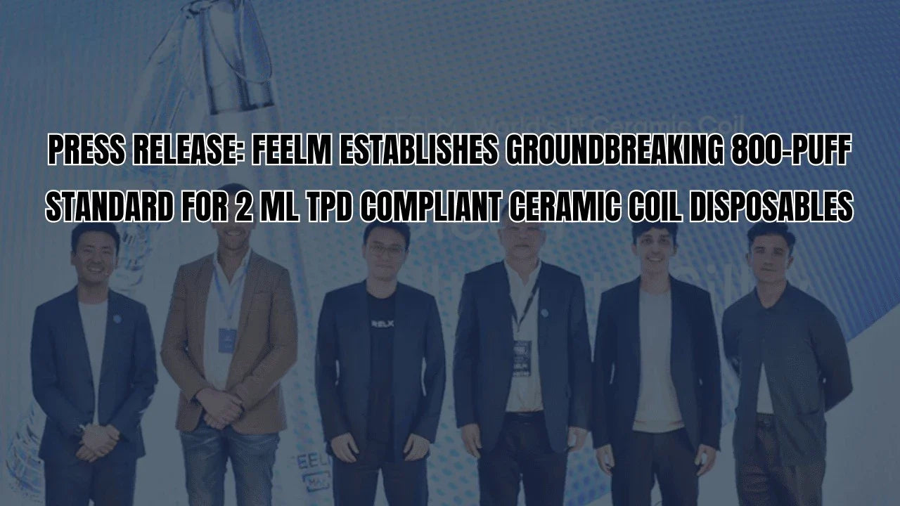 FEELM Establishes Groundbreaking 800 Puffs