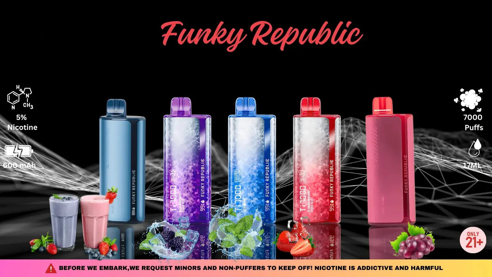 Funky Republic Flavors