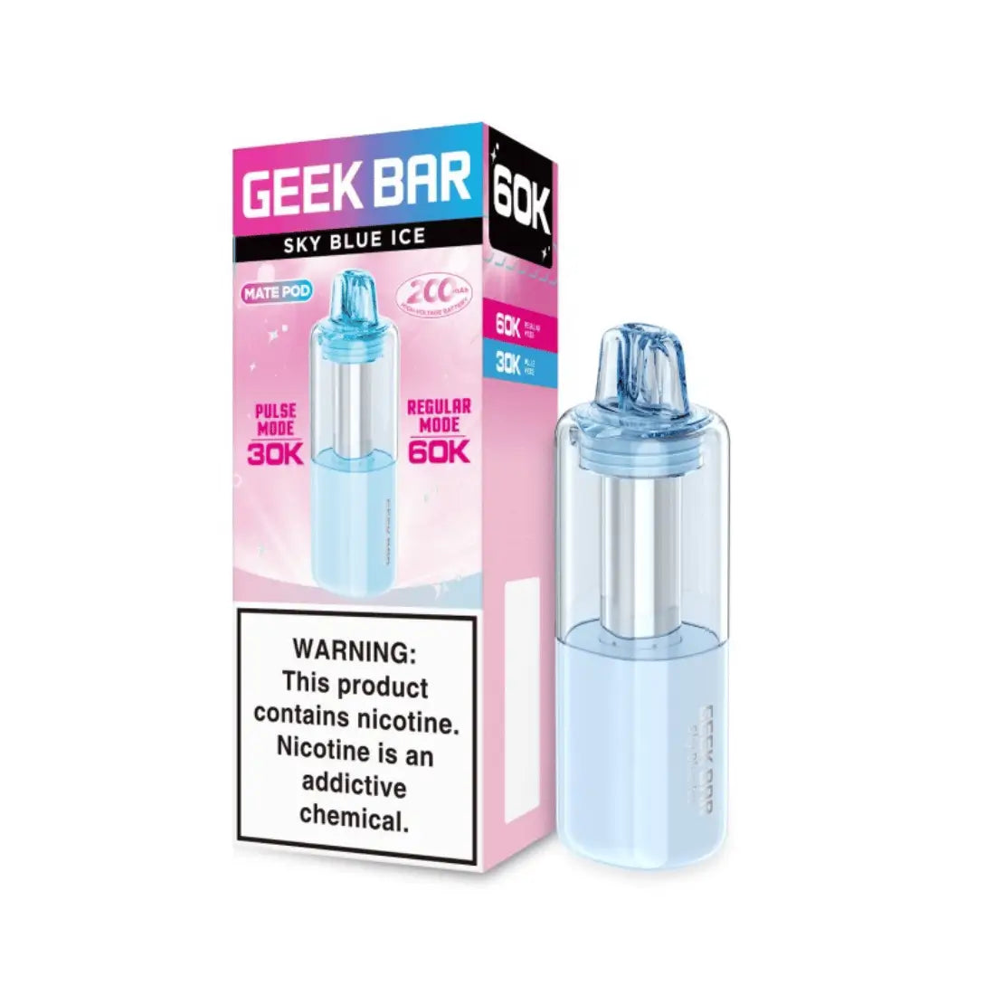 Geek Bar Mate Pod Sky Blue Ice