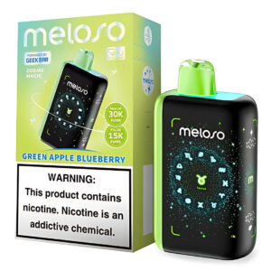 Geek Bar Meloso Green Apple Blueberry