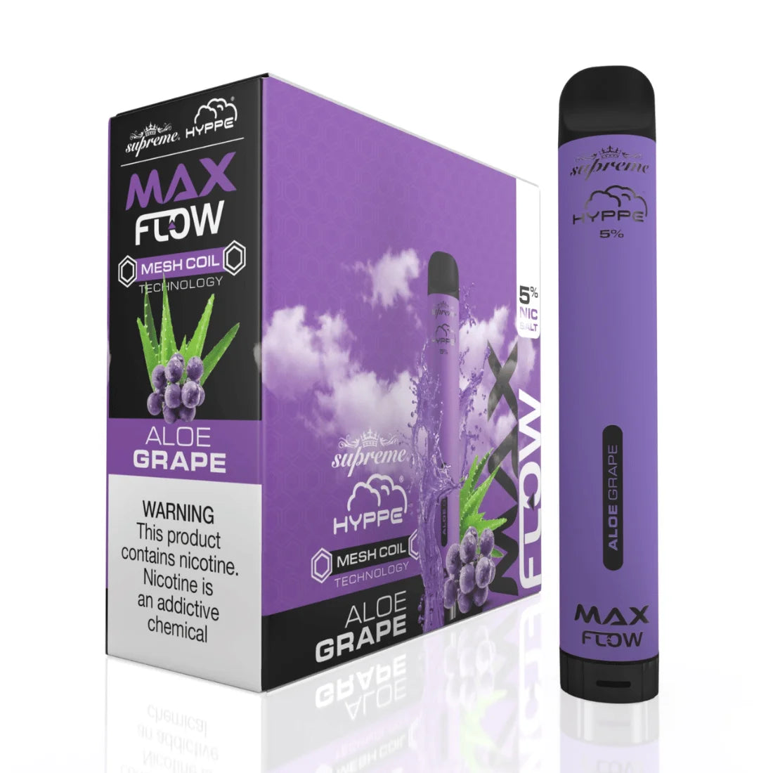 Hype Max Flow Aloe Grape