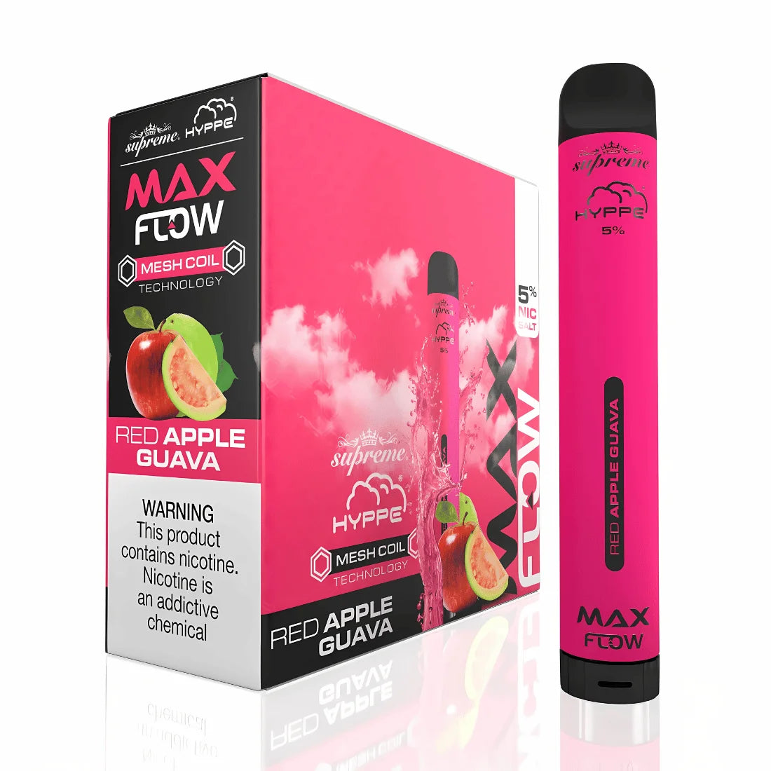 Hype Max Flow Red Apple Guava