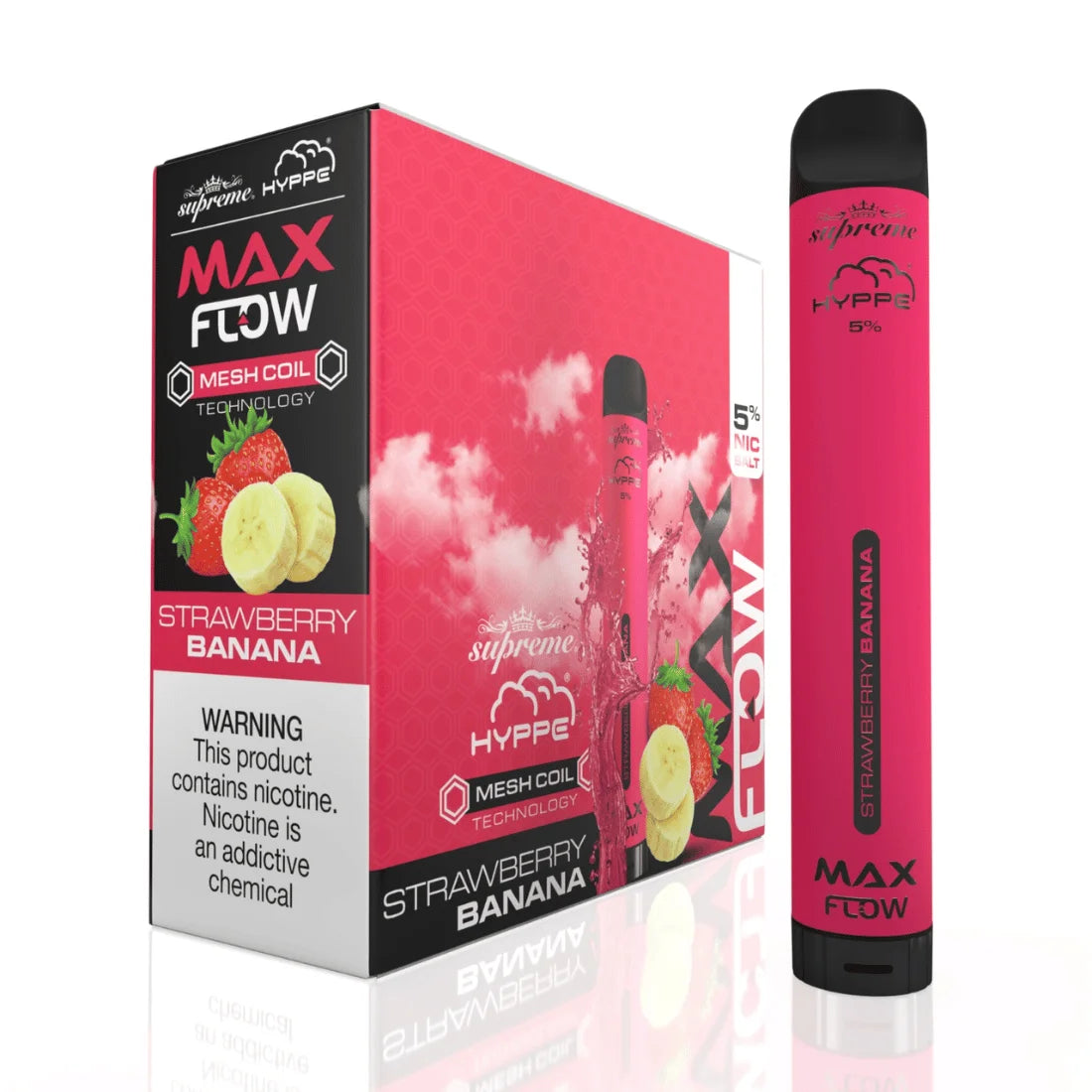 Hype Max Flow Strawberry Banana