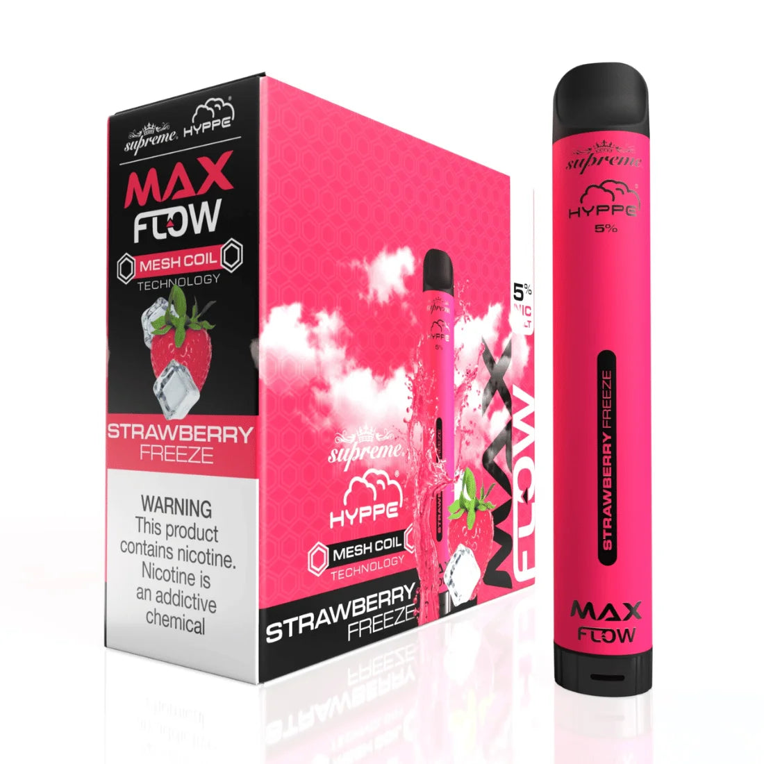 Hype Max Flow Strawberry Freeze