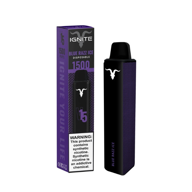 Ignite V15 Blue Razz Ice